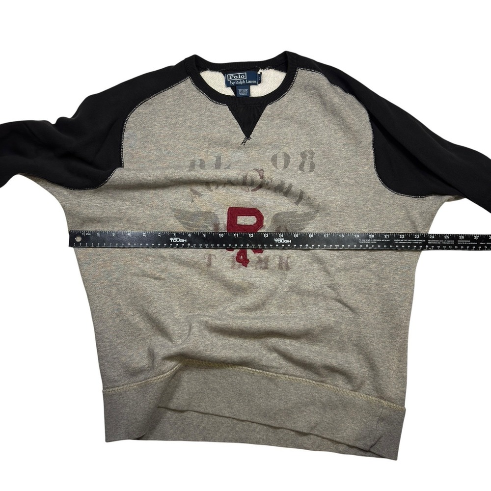 Polo Ralph Lauren Grey Crewneck Sweatshirt Athletic Club XL - Picture 4 of 7